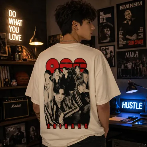 Camiseta FanArt Anime - BTS Arirang