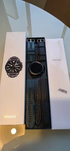 Samsung Galaxy Watch 3 Classic Impecável + 3 Pulseiras - Completo