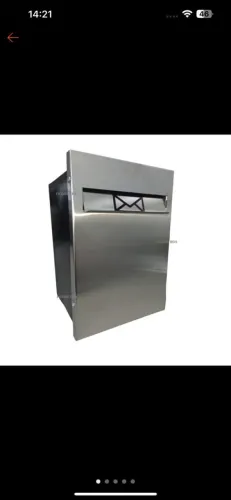Vendo caixa de correio inox