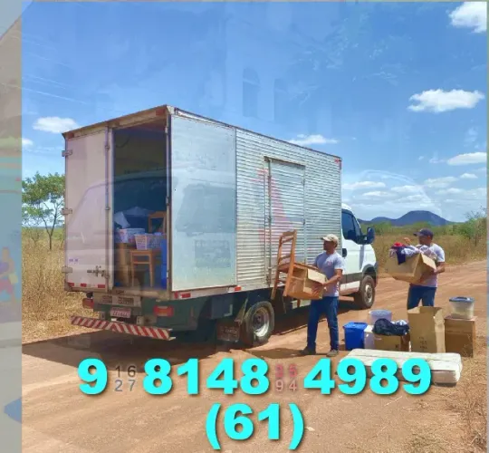 Frete para SIA/Asa Norte! Transporte seguro e rápido, consulte-nos!