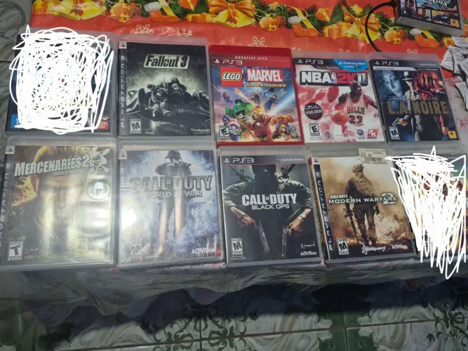 10 jogos para PS3. Completos com manual. Envio para todo Brasil.