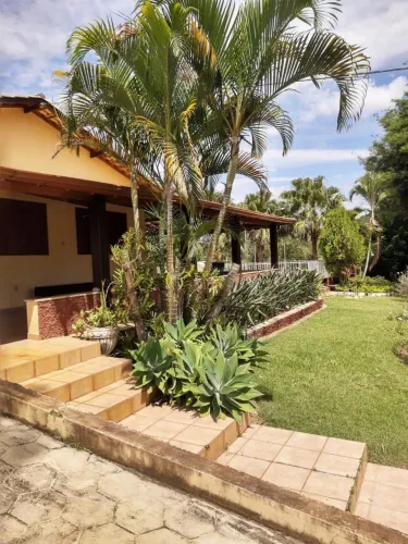 Chácara 3.000m² com piscina, casa 3 quartos - Condomínio Ilha do Salto, Elói Mendes/MG