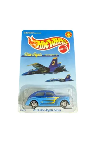 Hot Wheels Mainline 2 In Blue Angles Series Fat Fendered 40