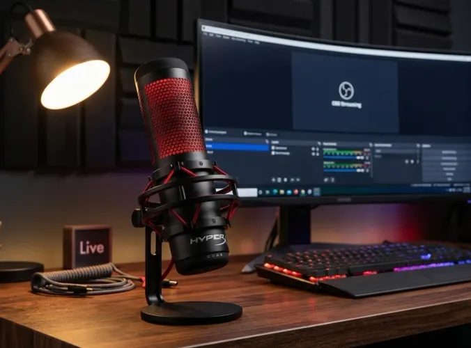 Microfone Hyperx Quadcast