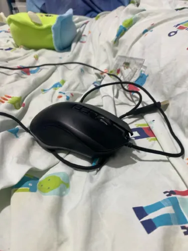 Mouse gamer fortrek m3 rgb preto