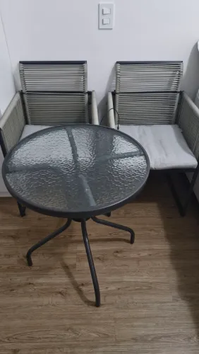 Jogo cadeira e mesa