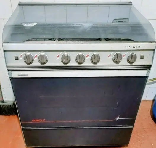 Fogão Brastemp 6 bocas elétrico