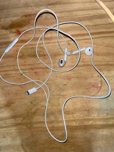 Fone de ouvido com fio para iPhone 