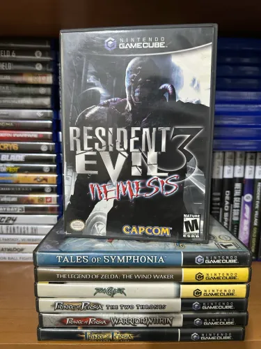 Resident evil 3 nemesis game cube original  
