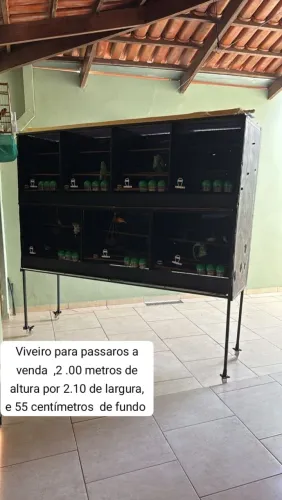 Viveiro para canarios