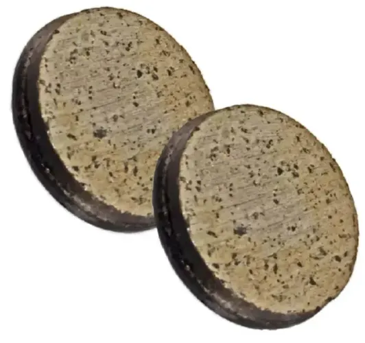 1 par de pastilhas NOVAS de freio para bicicleta