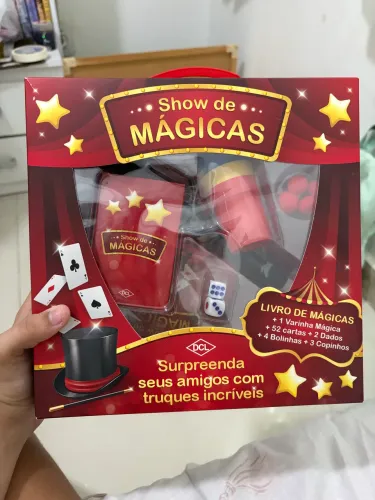 Show de Mágicas - Brinquedo livro de mágicas