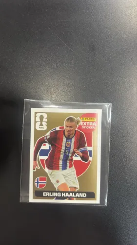 Figurinha legend haaland ouro