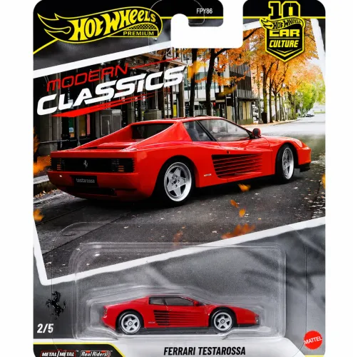 Ferrari Testarossa Hotwheels premium 