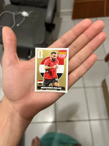 Figurinha Copa 2026 Salah OURO