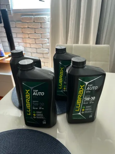 Kit 4L Óleo Lubrax Top Auto 5W30 Sintético Original
