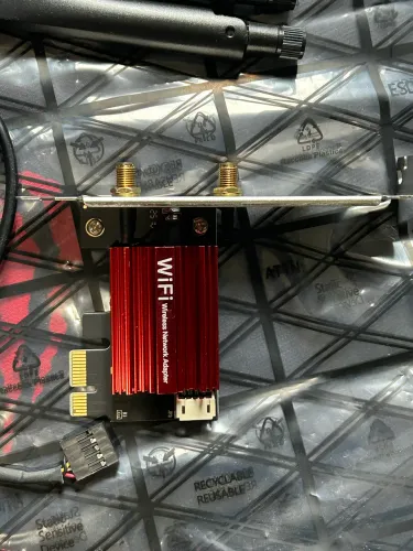 Placa Wi-Fi 6 e Bluetooth 5.3 AX210 PCI-E