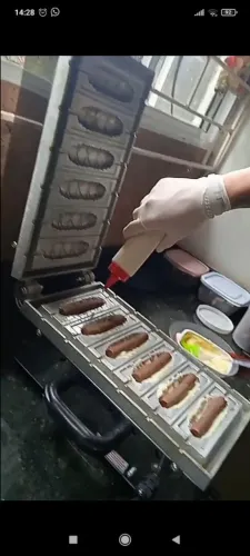 Máquina de Crepe Suíço 6 cavidades 127v Profissional Inovamaq