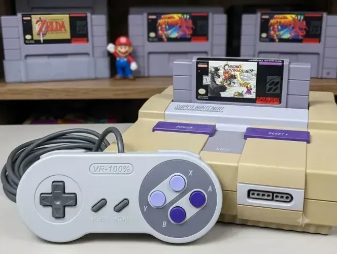 SUPER NINTENDO ORIGINAL - O CLÁSSICO IMBATÍVEL!