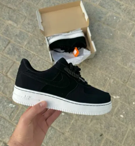 Tênis Nike Casual Air Force Preto/Solado Branco Masc Disponível 38 AO 43 Entregas/Envios