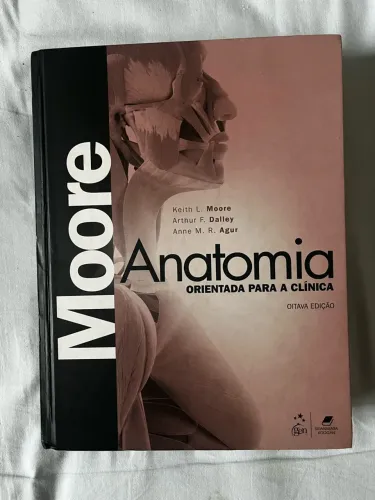 Livro Anatomia Moore 8ª edição