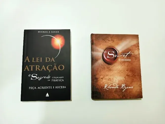 Kit 2 livros A lei da atração e O Segredo