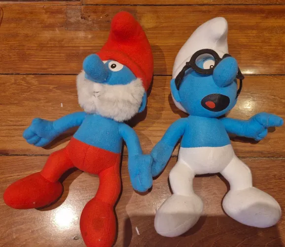 Pelúcia smurfs