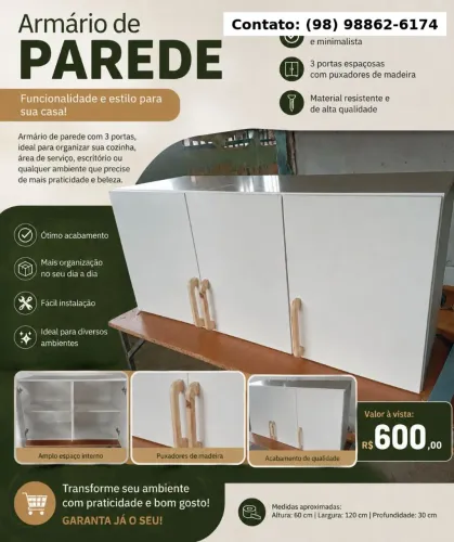 Armário de parede de cozinha 
