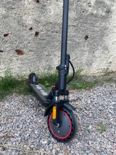 Patinete elétrico com amortecedor, na caixa !