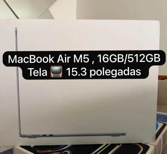 MacBook Air M5 , 15.3 polegadas, 16GB/512GB .