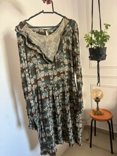vestido karamello estampado gg