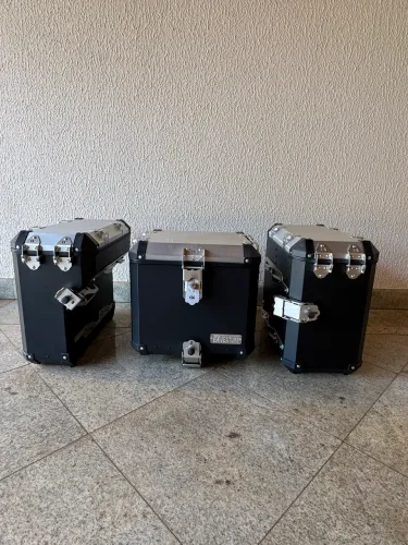 Baú Bagageiro Ex Venture para BMW GS - Kit Completo