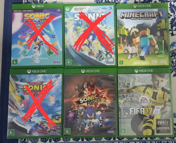 Jogos de XBOX one