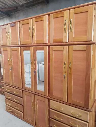 Guarda roupa de casal 6 portas novo frete e montagem grátis 