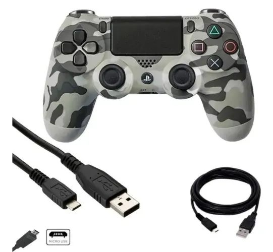 Controle ps4 camuflado 