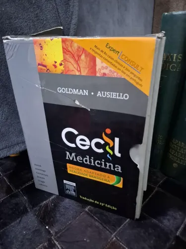 Cecil Medicina 23ª Edição (2 Volumes + Box) - Excelente Estado