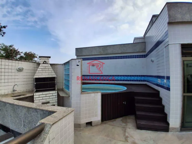 Apartamento com Piscina e Churrasqueira no Recreio.