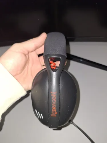 FONE HEADSET GAMER REDRAGON Drivers 40mm, Preto, H848 Wireless
