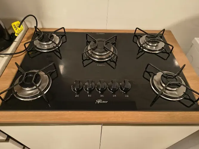 Fogão cooktop 5 bocas Fischer
