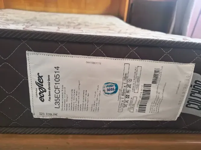 Colchão casal Ecoflex
