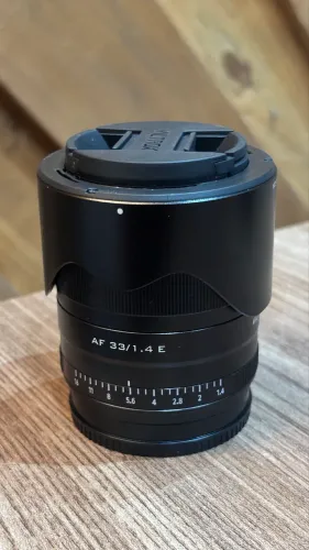 Lente Prime 33mm f1.4 VILTROX