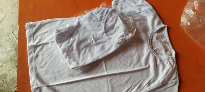 Camisa branca para sublimação