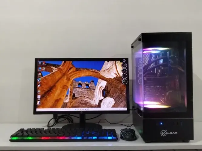 PC Gamer Completo | Core i7 + NVIDIA P2000 5GB + Monitor + Kit Gamer