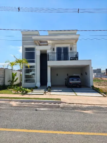 Sobrado neoclássico novo com 3 suítes e piscina aquecida no Brisas ? Cuiabá