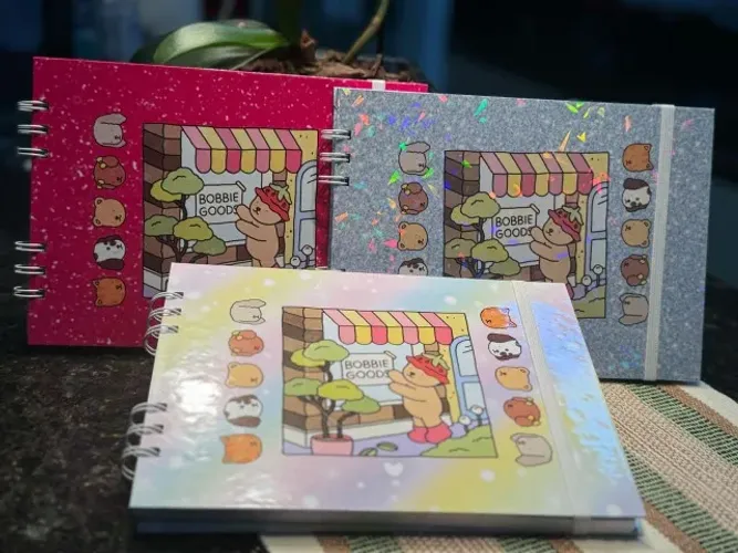 LIVRO DE COLORIR BOBBIE GOODS CAPA DURA 50 PAGINAS