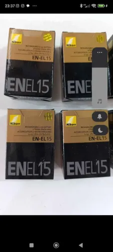 Lote com 2 Baterias Nikon EN-EL15 
