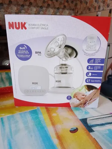 NUK Bomba Elétrica Comfort Single Branco