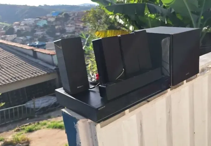 Home Theater Sony 5.1 Completo - HDMI ARC, Áudio HD e Controle Original