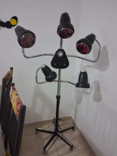 Aparelho infla vermelho