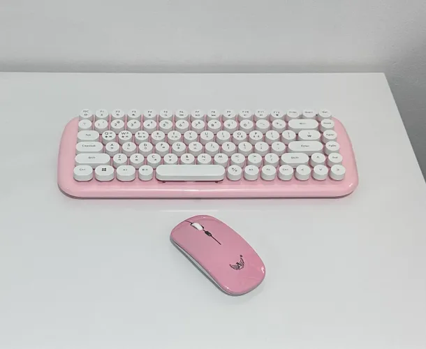 Teclado vintage + mouse